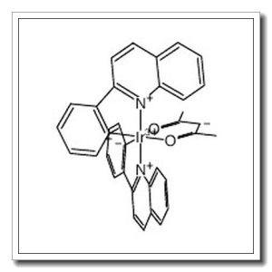 双(2-苯基喹啉)(乙酰丙酮) 铱 (III)