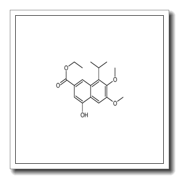 ethyl 4-hydroxy-6,7-dimethoxy-8-propan-2-ylnaphthalene-2-carboxylate CAS 1174764-48-7