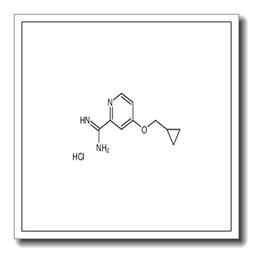 4-(cyclopropylmethoxy)pyridine-2-carboximidamide,hydrochloride CAS 1179359-78-4