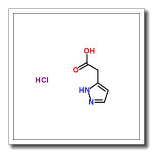 2-(1H-pyrazol-5-yl)acetic acid,hydrochloride