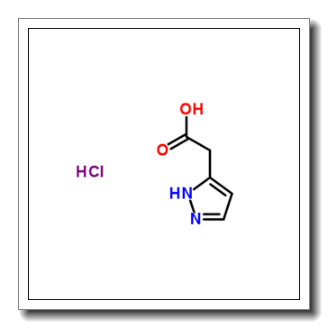 2-(1H-pyrazol-5-yl)acetic acid,hydrochloride