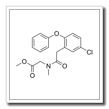 Methyl N-[(5-chloro-2-phenoxyphenyl)acetyl]-N-methylglycinate CAS 1180843-76-8