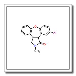 11-Chloro-2-methyl-2,3,3a,12b-tetrahydro-1H-dibenzo[2,3:6,7]oxepino[4,5-c]pyrrol-1-one