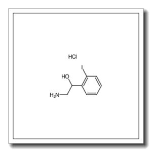 β-(2-iodophenyl)ethanolamine hydrochloride