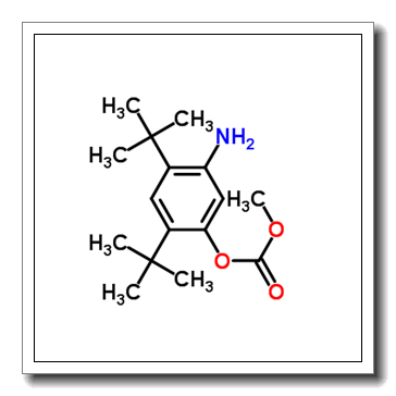 (5-amino-2,4-ditert-butylphenyl) methyl carbonate CAS 1182822-31-6