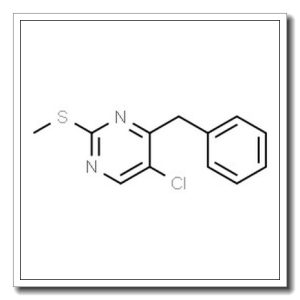 4-苄基-5-氯-2-(甲硫基)嘧啶
