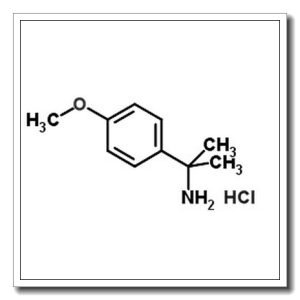 2-(4-Methoxyphenyl)-2-propanamine hydrochloride (1:1)