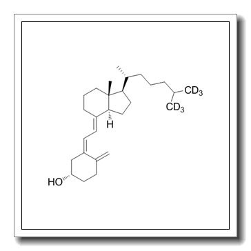 (1S,3Z)-3-[(2E)-2-[(1R,3aS,7aR)-7a-methyl-1-[(2R)-7,7,7-trideuterio-6-(trideuteriomethyl)heptan-2-yl]-2,3,3a,5,6,7-hexahydro-1H-inden-4-ylidene]ethylidene]-4-methylidenecyclohexan-1-ol CAS 118584-54-6