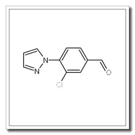 3-Chloro-4-(1-pyrazolyl)benzaldehyde CAS 1186663-52-4 