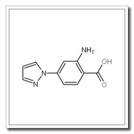 2-Amino-4-(1-pyrazolyl)benzoic Acid CAS 1186663-55-7 