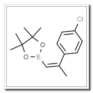 2-(2-(4-氯)丙-1-烯-1-基)-4,4,5,5-四甲基-1,3,2-二氧杂硼烷
