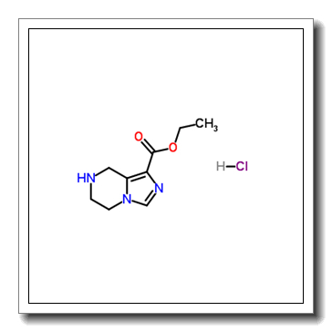 Ethyl 5,6,7,8-tetrahydroimidazo[1,5-a]pyrazine-1-carboxylate hydrochloride (1:1) CAS 1187929-23-2