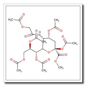 2,4,7,8,9-Penta-O-acetyl-N-acetylglycolyl-D-neuraminic acid methyl ester
