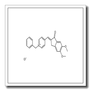 (2E)-2-[(1-benzylpyridin-1-ium-4-yl)methylidene]-5,6-dimethoxy-3H-inden-1-one,chloride CAS 1188913-39-4