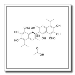 (S)-棉酚乙酸
