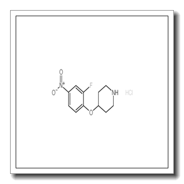 4-(2-Fluoro-4-nitrophenoxy)piperidine hydrochloride CAS 1189653-33-5