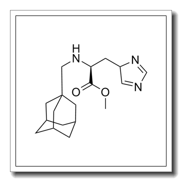 methyl (2R)-2-[1-(1-adamantyl)ethylamino]-3-(4H-imidazol-4-yl)propanoate CAS 1190215-03-2