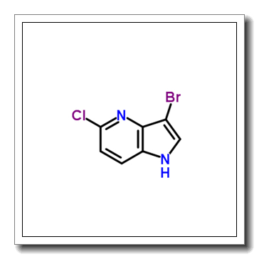 3-Bromo-5-chloro-1H-pyrrolo[3,2-b]pyridine CAS 1190310-75-8