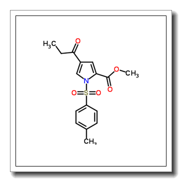 Methyl 1-[(4-methylphenyl)sulfonyl]-4-propionyl-1H-pyrrole-2-carboxylate CAS 1191272-69-1
