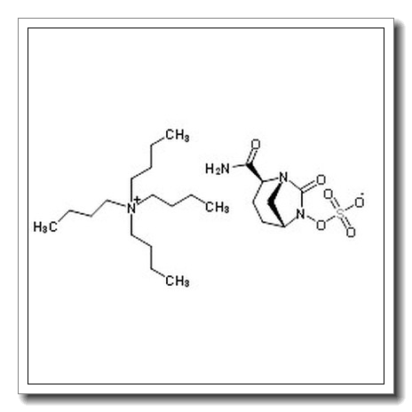 N,N,N-Tributyl-1-butanaminium ({[(2S,5R)-2-carbamoyl-7-oxo-1,6-diazabicyclo[3.2.1]oct-6-yl]oxy}sulfonyl)oxidanide CAS 1192651-80-1 