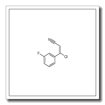 (2Z)-3-Chloro-3-(3-fluorophenyl)acrylonitrile