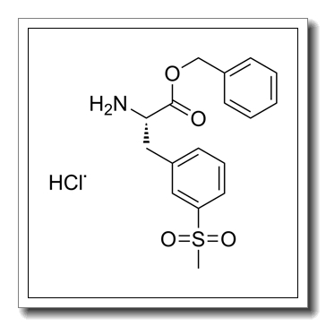 (S)-2-氨基-3-甲砜基-苯丙酸苄酯