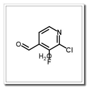 2-氯-3-氟吡啶-4-甲醛水合物