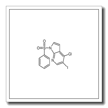4-Chloro-5-iodo-1-(phenylsulfonyl)-1H-pyrrolo[2,3-b]pyridine CAS 1196507-56-8