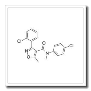 3-(2-氯苯基)-n-(4-氯苯基)-n,5-二甲基-4-异噁唑羧酰胺