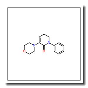 3-(4-Morpholinyl)-1-phenyl-5,6-dihydro-2(1H)-pyridinone