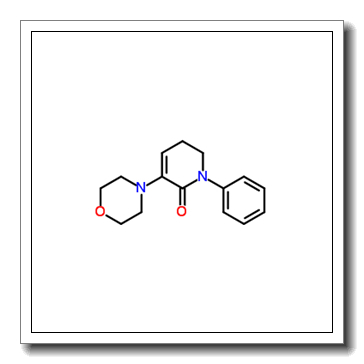 3-(4-Morpholinyl)-1-phenyl-5,6-dihydro-2(1H)-pyridinone