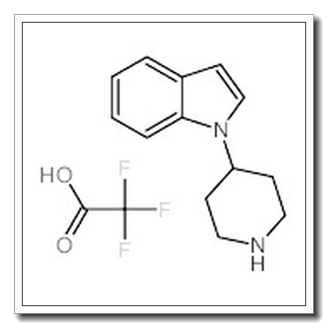 1-(Piperidin-4-yl)-1H-indole trifluoroacetate