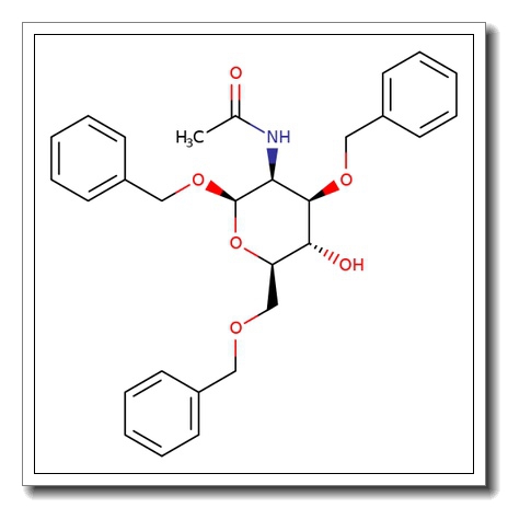 Benzyl 2-acetamido-3,6-di-O-benzyl-2-deoxy-b-D-glucopyranoside CAS 119870-30-3