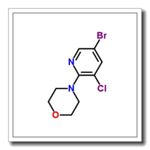 2-吗啡啉基-3-氯-5-溴吡啶