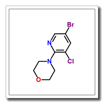 2-吗啡啉基-3-氯-5-溴吡啶
