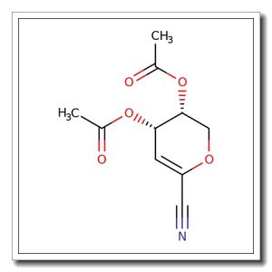 4,5-Di-O-acetyl-2,6-anhydro-3-deoxy-D-erythro-hex-2-enononitrile