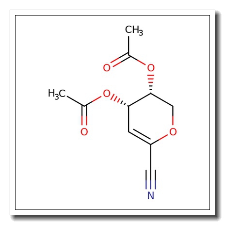 4,5-Di-O-acetyl-2,6-anhydro-3-deoxy-D-erythro-hex-2-enononitrile