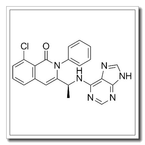 8-chloro-2-phenyl-3-[(1S)-1-(7H-purin-6-ylamino)ethyl]isoquinolin-1-one CAS 1201438-56-3 