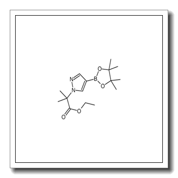 Ethyl 2-methyl-2-[4-(4,4,5,5-tetramethyl-1,3,2-dioxaborolan-2-yl) -1H-pyrazol-1-yl]propanoate