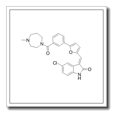 (3E)-5-Chloro-3-[(5-{3-[(4-methyl-1,4-diazepan-1-yl)carbonyl]phen yl}-2-furyl)methylene]-1,3-dihydro-2H-indol-2-one CAS 1202916-90-2