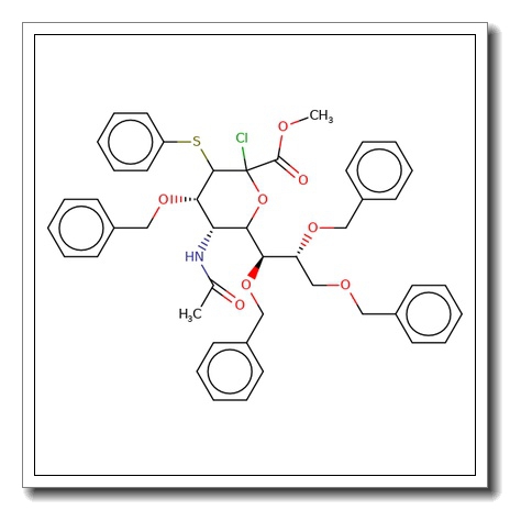 Methyl 5-acetamido-4,7,8,9-tetra-O-benzyl-2-chloro-2,3,5-trideoxy-3-phenylthio-D-erytho-b-L-gluco-2-nonulopyranosonate CAS 120308-52-3
