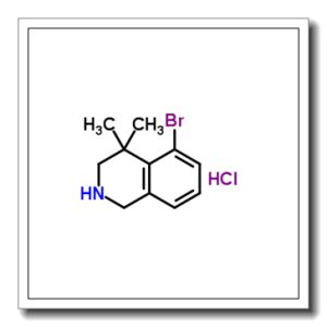 5-bromo-4,4-dimethyl-2,3-dihydro-1H-isoquinoline,hydrochloride