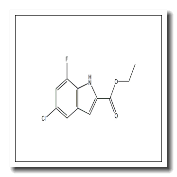 ethyl 5-chloro-7-fluoro-1H-indole-2-carboxylate CAS 1204501-37-0