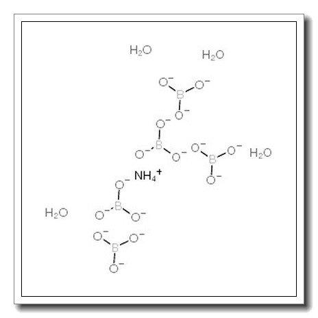 nonaazanium,pentaborate,tetrahydrate CAS 12046-04-7 