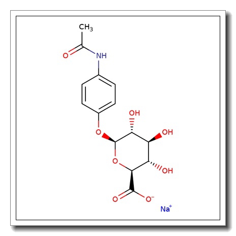 4-Acetamidophenyl b-D-glucuronide sodium salt