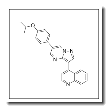 4-[6-(4-propan-2-yloxyphenyl)pyrazolo[1,5-a]pyrimidin-3-yl]quinoline CAS 1206711-16-1