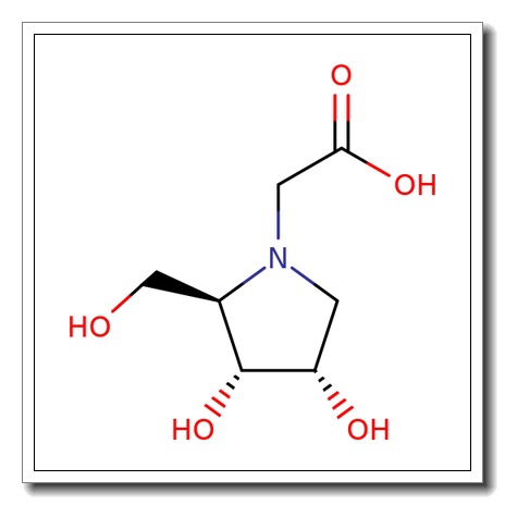 (2R, 3R, 4R) -3, 4- Dihydroxy- 2- (hydroxymethyl) - 1- pyrrolidineacetic acid CAS 1207673-78-6