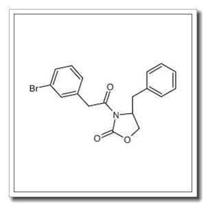 (4S)-4-benzyl-3-[2-(3-bromophenyl)acetyl]oxazolidin-2-one