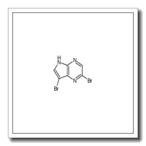 2,7-dibromo-5H-pyrrolo[2,3-b]pyrazine