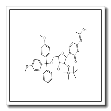N-[1-[(2R,3R,4R,5R)-5-[[bis(4-methoxyphenyl)-phenylmethoxy]methyl]-3-[tert-butyl(dimethyl)silyl]oxy-4-hydroxyoxolan-2-yl]-2-oxopyrimidin-4-yl]acetamide CAS 121058-85-3